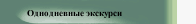 Однодневные экскурси